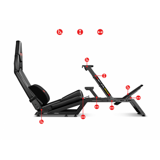 Геймърски стол Next Level Racing Cockpit Racing Simulator F-GT Геймърски стол Next Level Racing Cockpit Racing Simulator F-GT