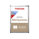 Хард диск TOSHIBA N300, 8TB, 7200rpm, 256MB, SATA 3 Хард диск TOSHIBA N300, 8TB, 7200rpm, 256MB, SATA 3