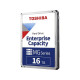 Хард диск Toshiba MG Enterprise, 16TB, 512MB, SATA 6.0Gb/s, 7200rpm, MG08ACA16TE Хард диск Toshiba MG Enterprise, 16TB, 512MB, SATA 6.0Gb/s, 7200rpm, MG08ACA16TE