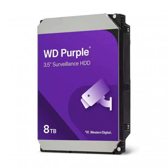 Хард диск WD Purple, 8TB, 5640rpm, 256MB, SATA 3 Хард диск WD Purple, 8TB, 5640rpm, 256MB, SATA 3