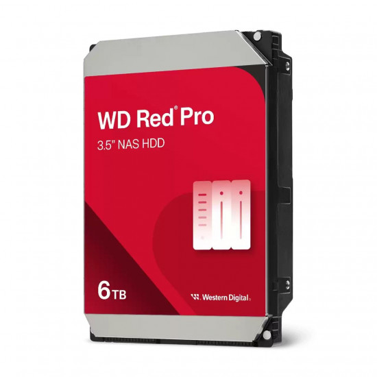 Хард диск WD Red Pro, 6TB NAS, 3.5", 256MB, 7200RPM, WD6005FFBX Хард диск WD Red Pro, 6TB NAS, 3.5", 256MB, 7200RPM, WD6005FFBX