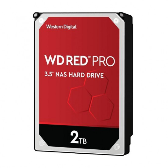 Хард диск WD Red Pro NAS, 2TB, 7200rpm, 64MB, SATA 3 Хард диск WD Red Pro NAS, 2TB, 7200rpm, 64MB, SATA 3