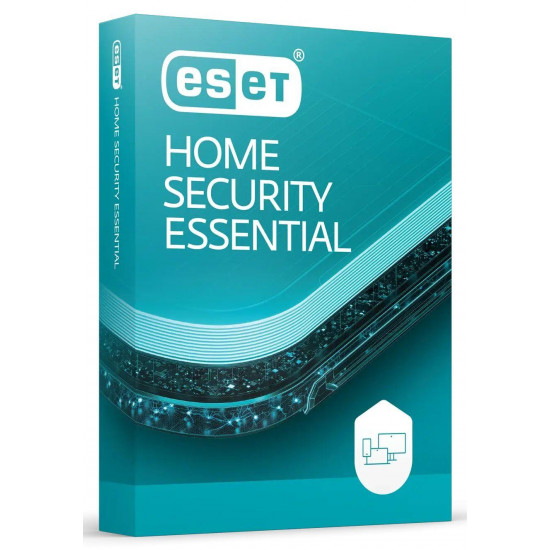 Електронен лиценз - антивирусен софтуер ESET HOME Security Essential, 1 бр. , 1 година Електронен лиценз - антивирусен софтуер ESET HOME Security Essential, 1 бр. , 1 година