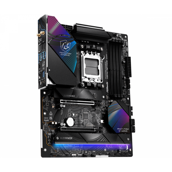 Дънна платка ASROCK X870 RIPTIDE WIFI, Socket AM5 Дънна платка ASROCK X870 RIPTIDE WIFI, Socket AM5