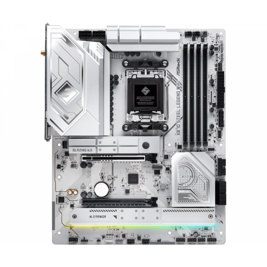 Дънна платка ASROCK X870 STEEL LEGEND WIFI, Socket AM5 Дънна платка ASROCK X870 STEEL LEGEND WIFI, Socket AM5