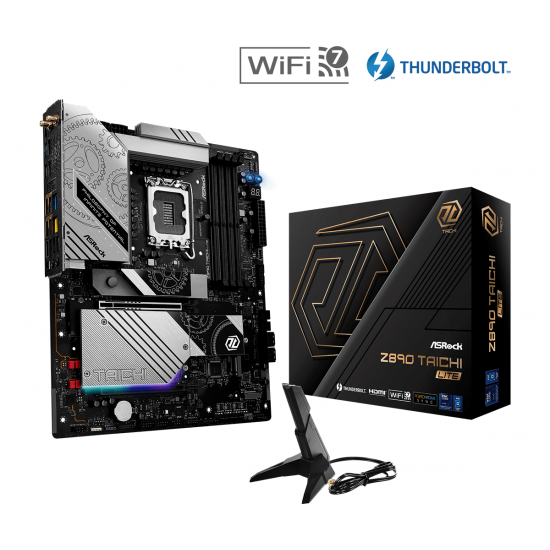 Дънна платка ASRock Z890 TAICHI LITE WIFI, LGA 1851 Дънна платка ASRock Z890 TAICHI LITE WIFI, LGA 1851