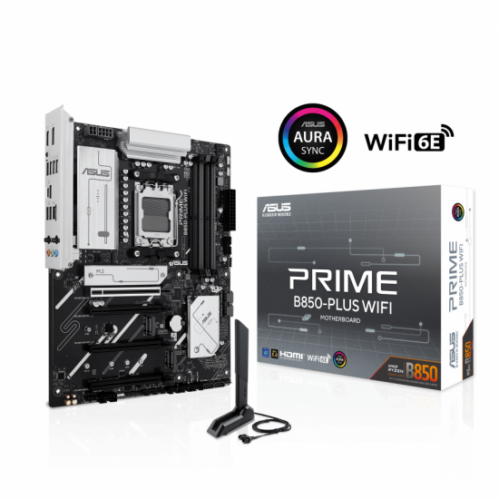 Дънна платка ASUS PRIME B850-PLUS WIFI 6E socket AM5 Дънна платка ASUS PRIME B850-PLUS WIFI 6E socket AM5