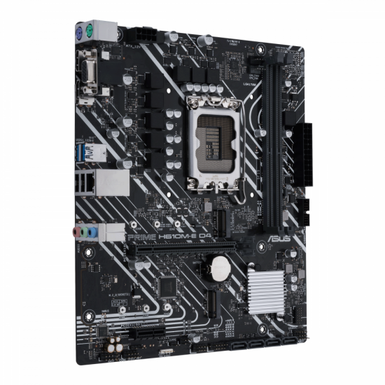 Дънна платка ASUS PRIME H610M-E-CSM DDR4, LGA 1700 mATX Дънна платка ASUS PRIME H610M-E-CSM DDR4, LGA 1700 mATX