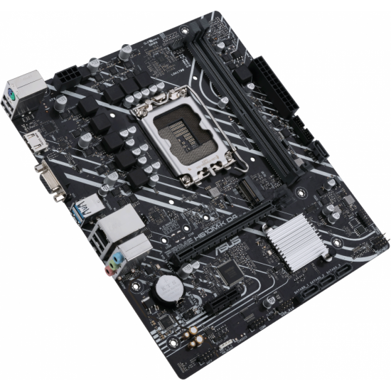 Дънна платка ASUS PRIME H610M-K D4, LGA 1700 mATX, 2x DDR4, 1x M.2 Дънна платка ASUS PRIME H610M-K D4, LGA 1700 mATX, 2x DDR4, 1x M.2