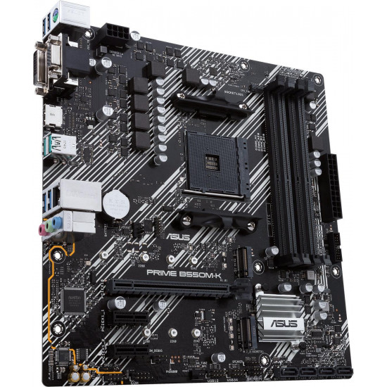 Дънна платка ASUS Prime B550M-K, socket AM4 Дънна платка ASUS Prime B550M-K, socket AM4