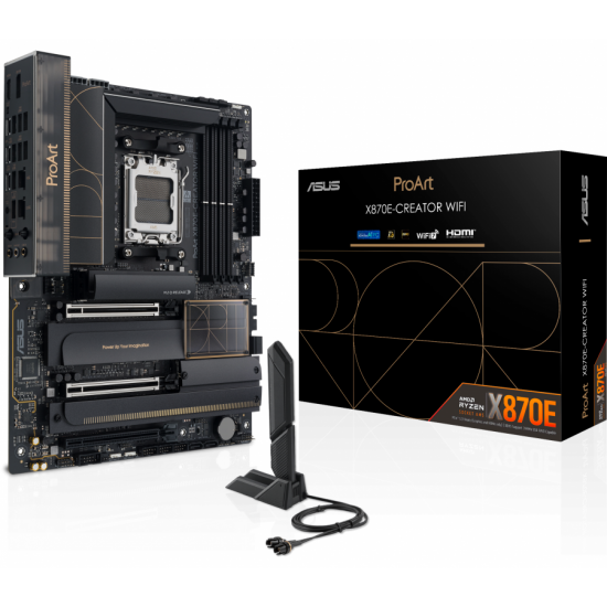 Дънна платка ASUS ProArt X870E-CREATOR WIFI AM5 DDR5 Дънна платка ASUS ProArt X870E-CREATOR WIFI AM5 DDR5