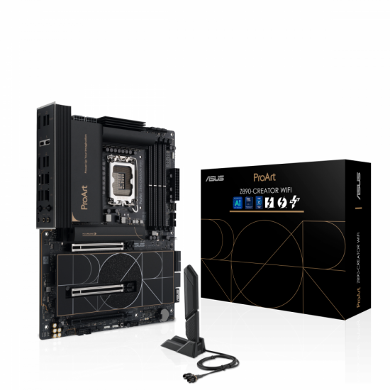Дънна платка ASUS ProArt Z890-CREATOR WIFI, LGA 1851 Дънна платка ASUS ProArt Z890-CREATOR WIFI, LGA 1851