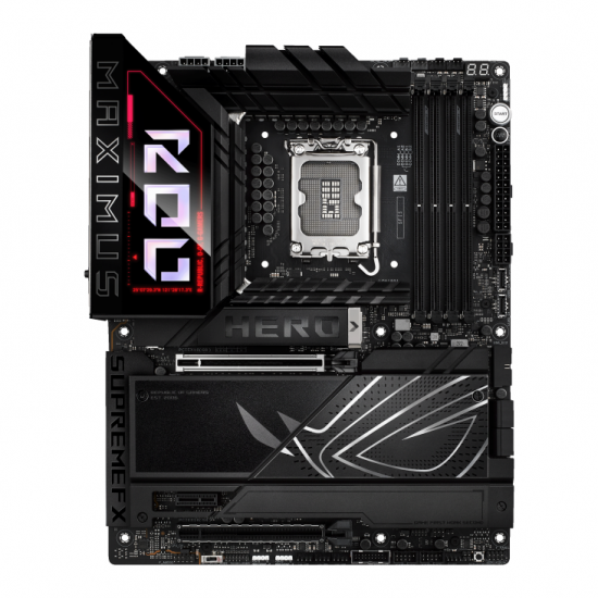 Дънна платка ASUS ROG MAXIMUS Z890 HERO, LGA 1851 Дънна платка ASUS ROG MAXIMUS Z890 HERO, LGA 1851