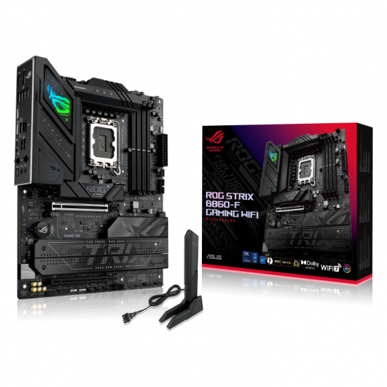 Дънна платка ASUS ROG STRIX B860-F GAMING WIFI DDR5 Дънна платка ASUS ROG STRIX B860-F GAMING WIFI DDR5