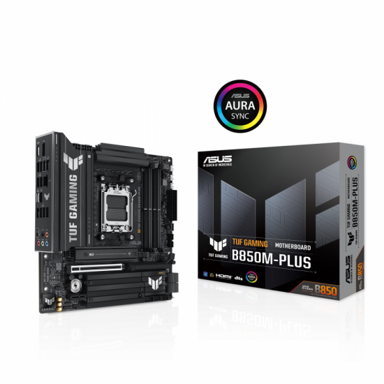 Дънна платка ASUS TUF GAMING B850M-PLUS socket AM5 - Micro-ATX Дънна платка ASUS TUF GAMING B850M-PLUS socket AM5 - Micro-ATX