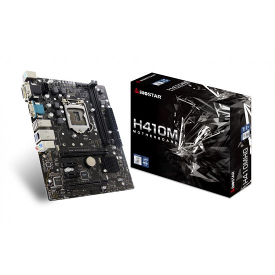 Дънна платка BIOSTAR H410MHG Version 6.0, mATX, socket 1200 Дънна платка BIOSTAR H410MHG Version 6.0, mATX, socket 1200