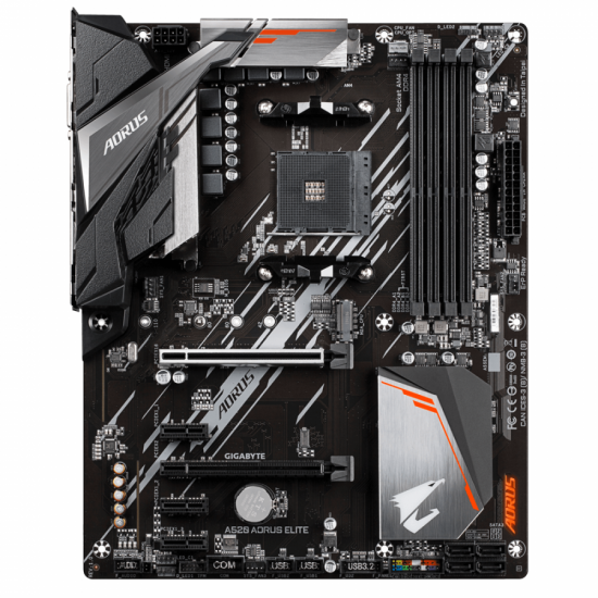 Дънна платка GIGABYTE A520 AORUS ELITE, AM4, ATX, DDR4 Дънна платка GIGABYTE A520 AORUS ELITE, AM4, ATX, DDR4