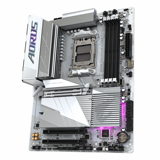 Дънна платка GIGABYTE B650 AORUS ELITE AX ICE, Socket AM5, Wi-Fi 6E, DDR5