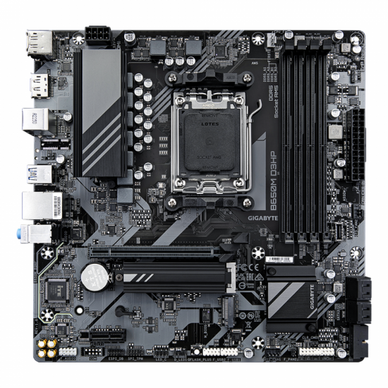 Дънна платка GIGABYTE B650M D3HP socket AM5, 4xDDR5 Дънна платка GIGABYTE B650M D3HP socket AM5, 4xDDR5