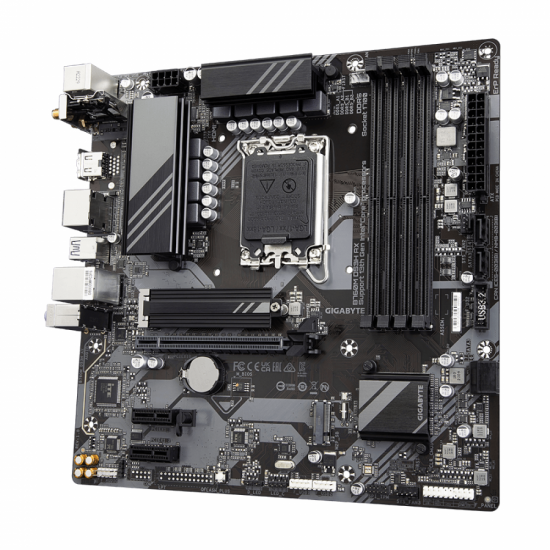 Дънна платка GIGABYTE B760M DS3H AX, socket 1700, ATX 4xDDR4, WIFI 6E, PCIe 4.0 Дънна платка GIGABYTE B760M DS3H AX, socket 1700, ATX 4xDDR4, WIFI 6E, PCIe 4.0