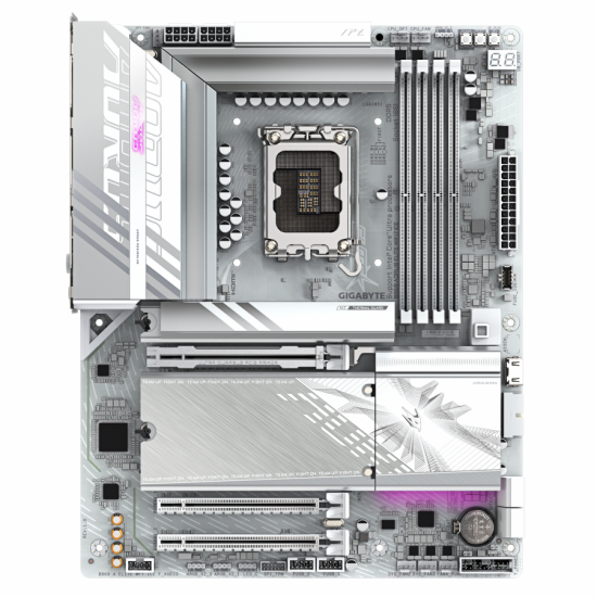 Дънна платка GIGABYTE B860 AORUS ELITE WIF 7 ICE, LGA 1851 Дънна платка GIGABYTE B860 AORUS ELITE WIF 7 ICE, LGA 1851