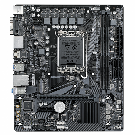 Дънна платка GIGABYTE H610M-S2H V3 DDR4, socket 1700, Micro ATX Дънна платка GIGABYTE H610M-S2H V3 DDR4, socket 1700, Micro ATX