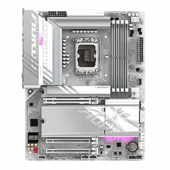 Дънна платка GIGABYTE Z890 AORUS ELITE WIFI 7 ICE, LGA 1851 Дънна платка GIGABYTE Z890 AORUS ELITE WIFI 7 ICE, LGA 1851