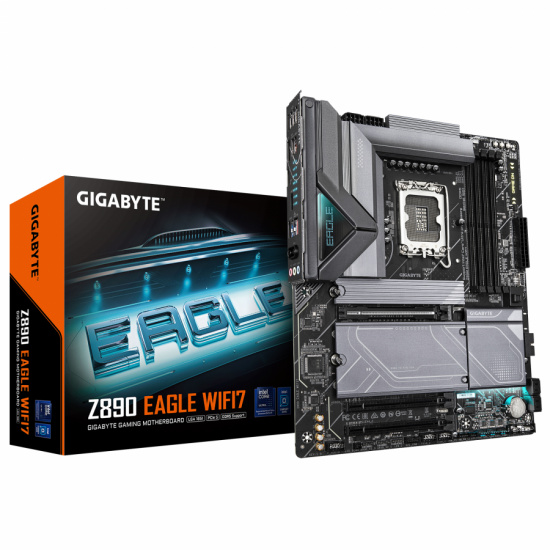 Дънна платка GIGABYTE Z890 EAGLE WIFI 7, LGA 1851 Дънна платка GIGABYTE Z890 EAGLE WIFI 7, LGA 1851