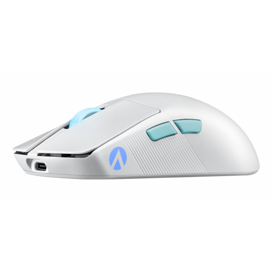 Геймърска безжична мишка ASUS ROG Harpe Ace Aim Lab Edition - White Геймърска безжична мишка ASUS ROG Harpe Ace Aim Lab Edition - White