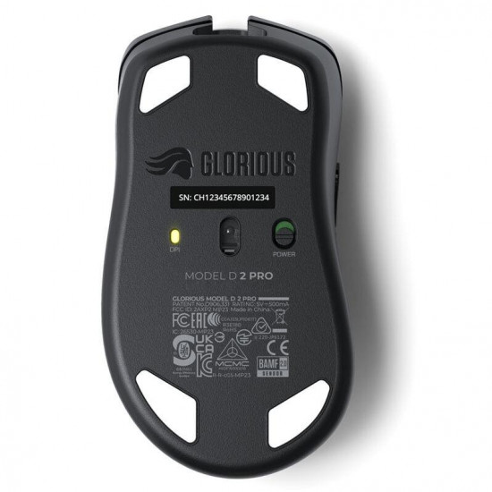 Геймърска мишка Glorious Model O 2 PRO, Несиметричен дизайн