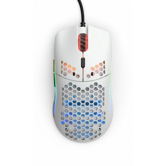 Геймърска мишка Glorious Model O (Matte White)