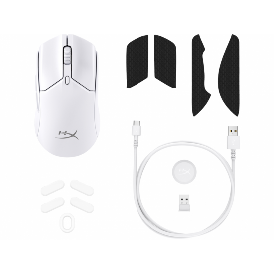 Геймърска мишка HyperX Pulsefire Haste 2 Mini, White Геймърска мишка HyperX Pulsefire Haste 2 Mini, White