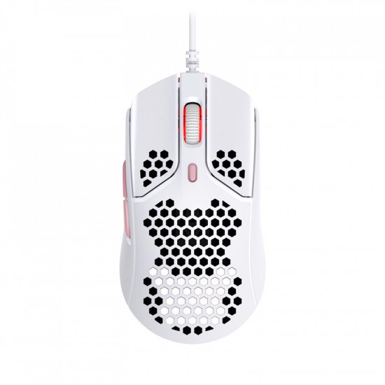 Геймърска мишка HyperX Pulsefire Haste, RGB, USB 2.0, Бял/Розов Геймърска мишка HyperX Pulsefire Haste, RGB, USB 2.0, Бял/Розов