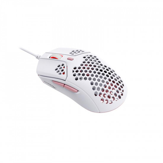 Геймърска мишка HyperX Pulsefire Haste, RGB, USB 2.0, Бял/Розов Геймърска мишка HyperX Pulsefire Haste, RGB, USB 2.0, Бял/Розов