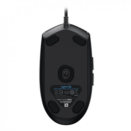 Геймърска мишка Logitech G102 LightSync, RGB, Оптична, Жична, USB Геймърска мишка Logitech G102 LightSync, RGB, Оптична, Жична, USB
