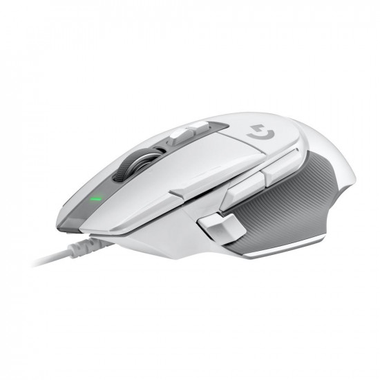 Геймърска мишка Logitech, G502 X, Оптична, Жична, USB, Бяла Геймърска мишка Logitech, G502 X, Оптична, Жична, USB, Бяла