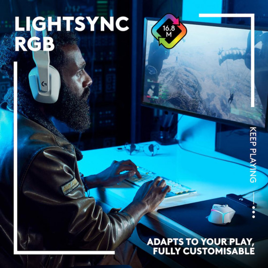 Геймърска мишка Logitech G502 X Plus White Lightsync RGB Геймърска мишка Logitech G502 X Plus White Lightsync RGB