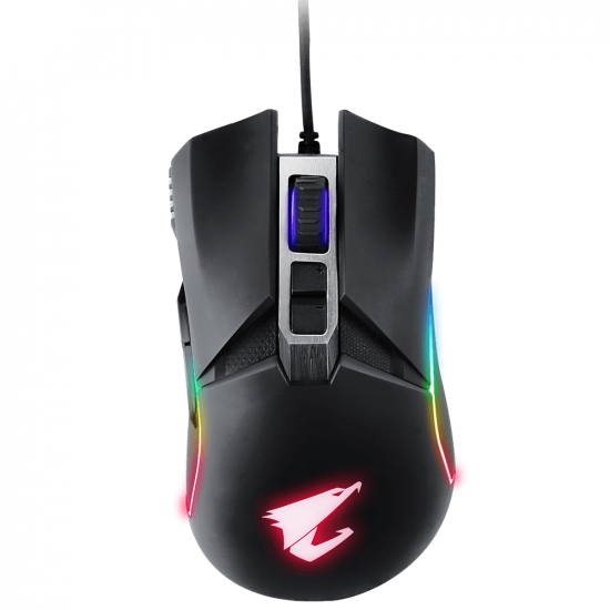 Геймърска оптична мишка Gigabyte Aorus M5 RGB Fusion Геймърска оптична мишка Gigabyte Aorus M5 RGB Fusion