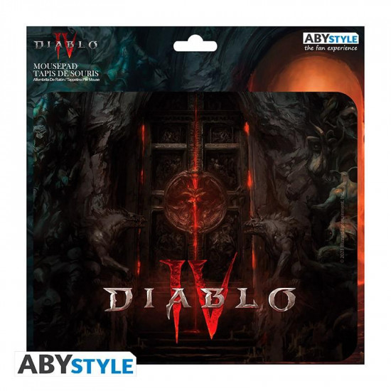 Геймърски пад ABYSTYLE Diablo - Hellgate, Гъвкав, Многоцветен Геймърски пад ABYSTYLE Diablo - Hellgate, Гъвкав, Многоцветен