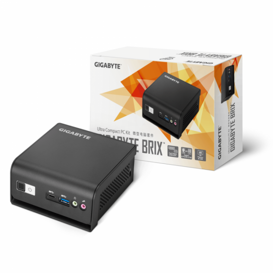 Настолен компютър Gigabyte Brix Intel Celeron N5105 up to 2.8 GHz, 1 x SO-DIMM DDR4, m.2 SSD Настолен компютър Gigabyte Brix Intel Celeron N5105 up to 2.8 GHz, 1 x SO-DIMM DDR4, m.2 SSD